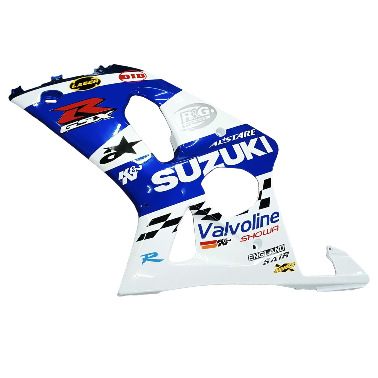 Amotopart Suzuki GSXR1000 2000-2002 K1 K2 Kit carena Carrozzeria Plastica ABS