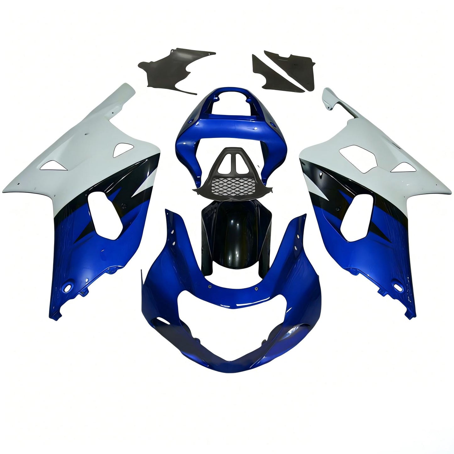 Amotopart Suzuki GSXR1000 2000-2002 K1 K2 Kit carena Carrozzeria Plastica ABS