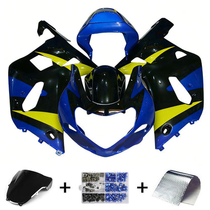 Amotopart Suzuki GSXR1000 2000-2002 K1 K2 Kit carena Carrozzeria Plastica ABS