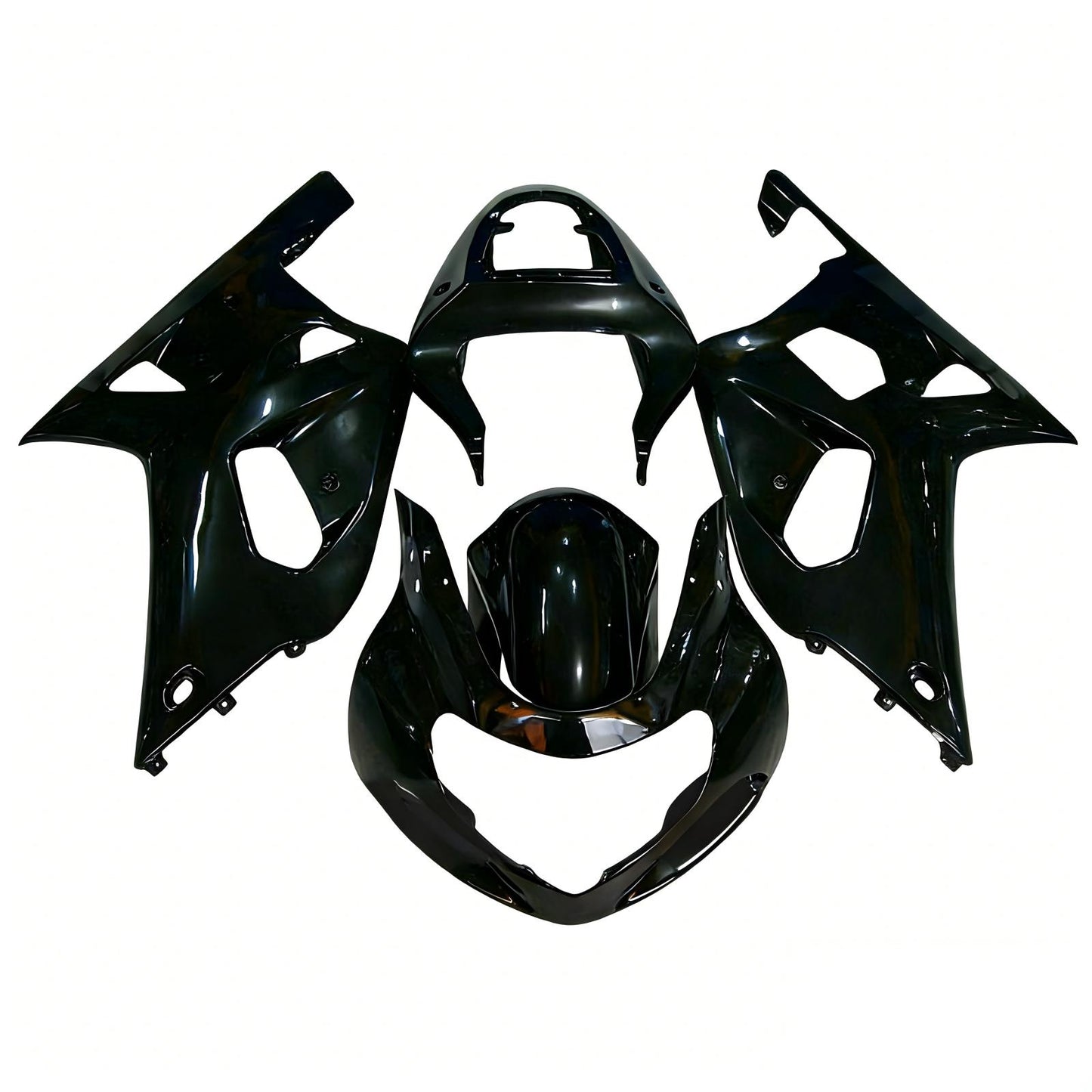 Amotopart Suzuki GSXR1000 2000-2002 K1 K2 Kit carena Carrozzeria Plastica ABS