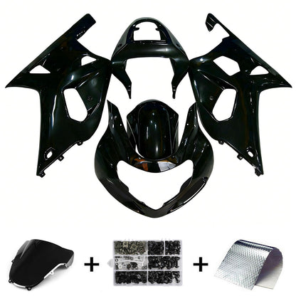Amotopart Suzuki GSXR1000 2000-2002 K1 K2 Kit carena Carrozzeria Plastica ABS
