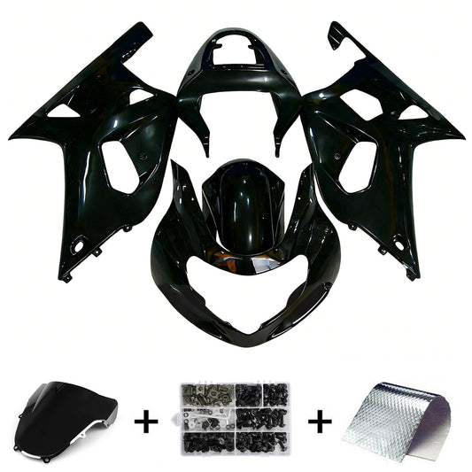 Amotopart Suzuki GSXR1000 2000-2002 K1 K2 Kit carena Carrozzeria Plastica ABS