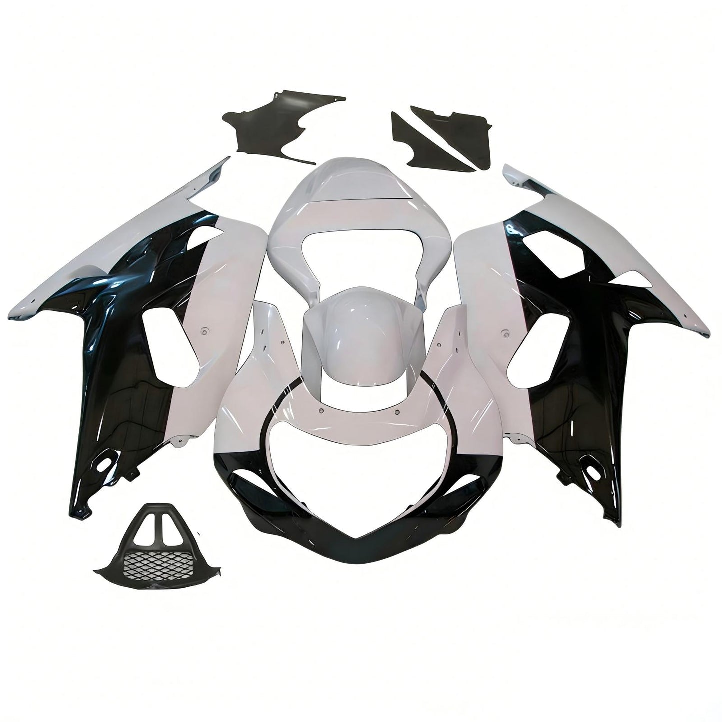 Amotopart Suzuki GSXR1000 2000-2002 K1 K2 Kit carena Carrozzeria Plastica ABS