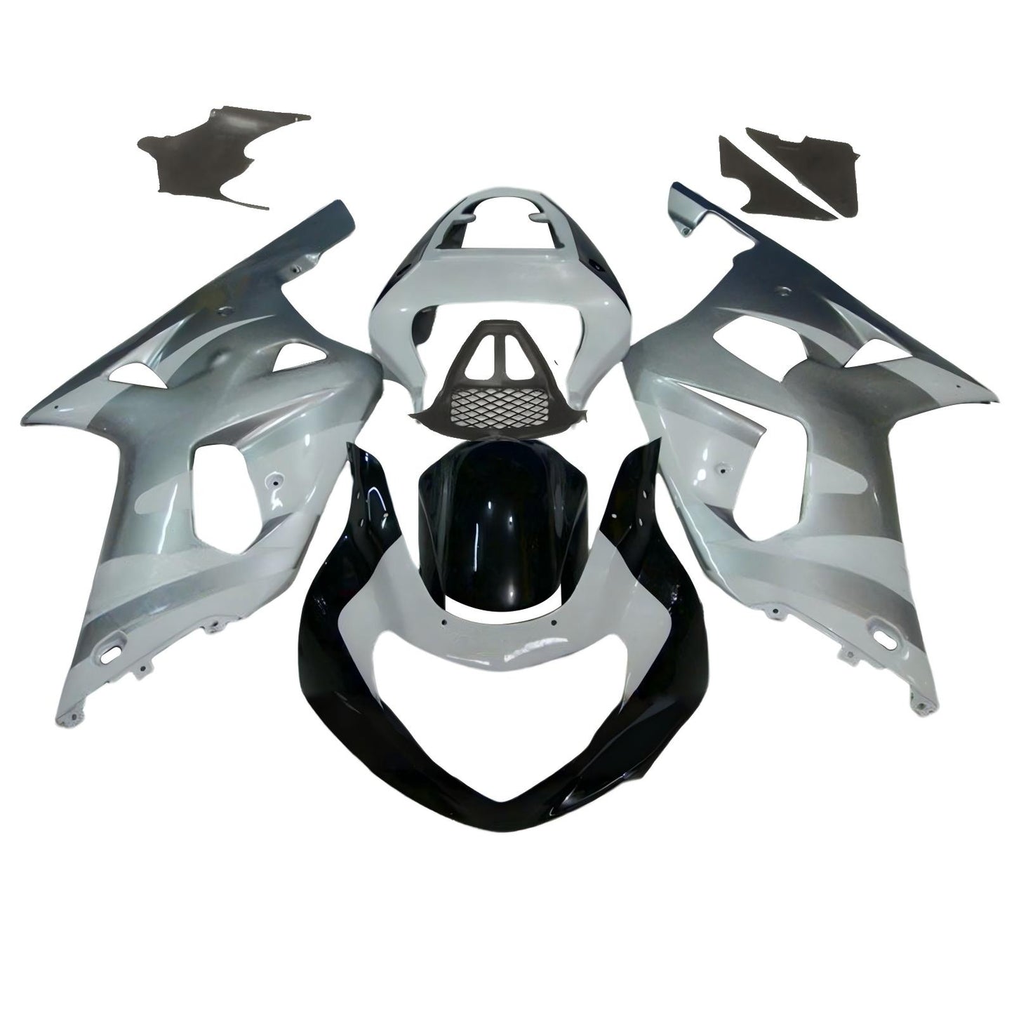Amotopart Suzuki GSXR1000 2000-2002 K1 K2 Kit carena Carrozzeria Plastica ABS