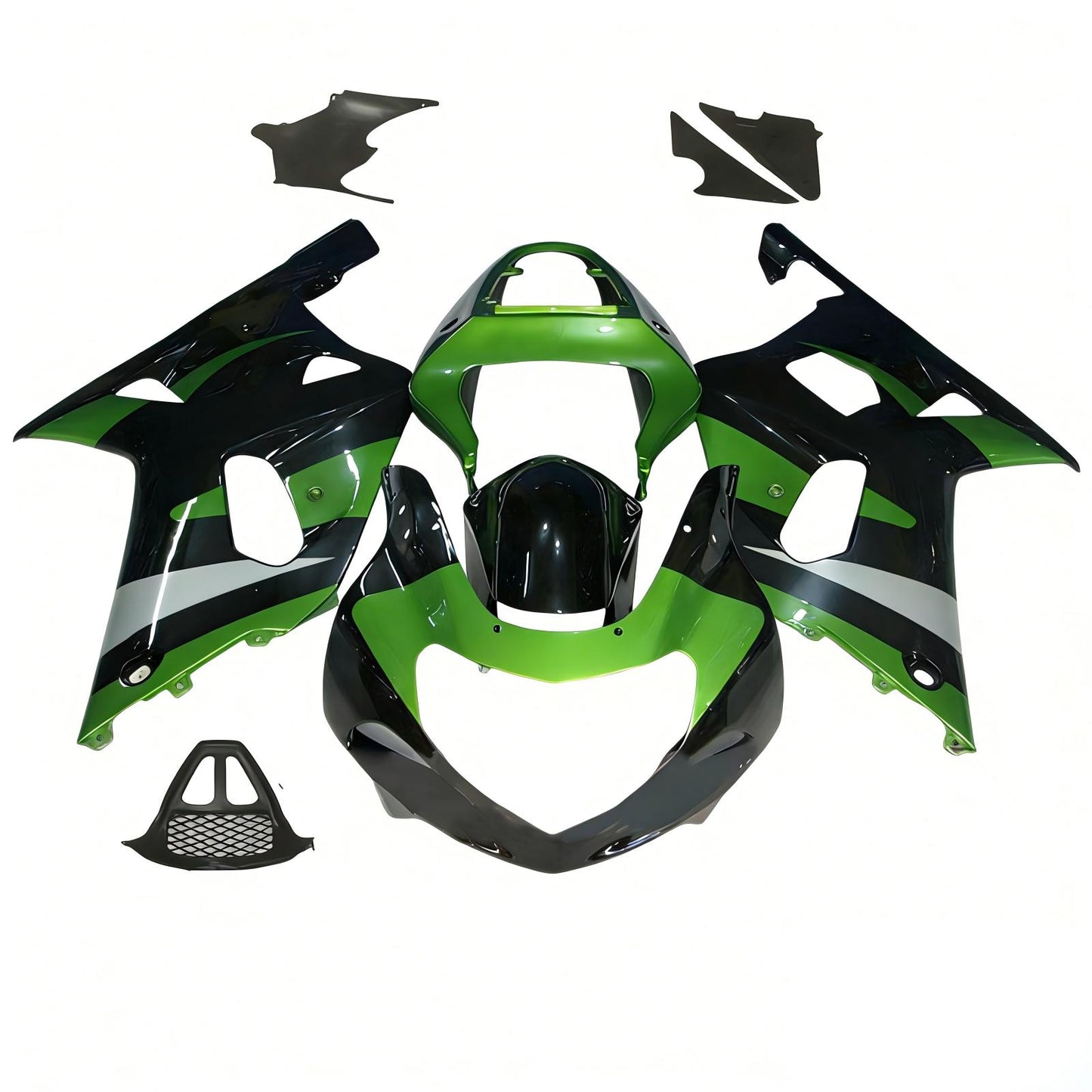Amotopart Suzuki GSXR1000 2000-2002 K1 K2 Kit carena Carrozzeria Plastica ABS