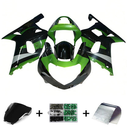 Amotopart Suzuki GSXR1000 2000-2002 K1 K2 Kit carena Carrozzeria Plastica ABS