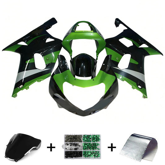 Amotopart Suzuki GSXR1000 2000-2002 K1 K2 Kit carena Carrozzeria Plastica ABS