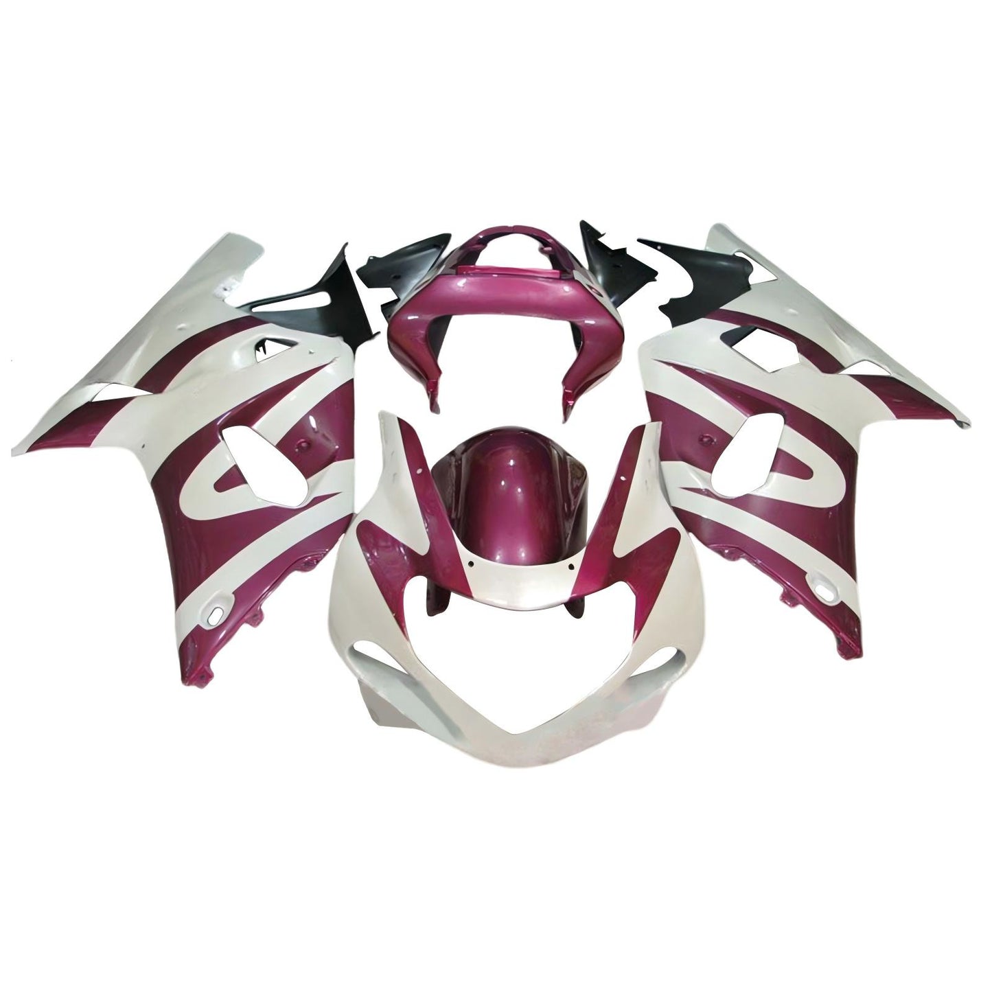 Amotopart Suzuki GSXR1000 2000-2002 K1 K2 Kit carena Carrozzeria Plastica ABS
