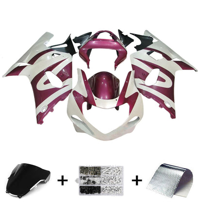 Amotopart Suzuki GSXR1000 2000-2002 K1 K2 Kit carena Carrozzeria Plastica ABS