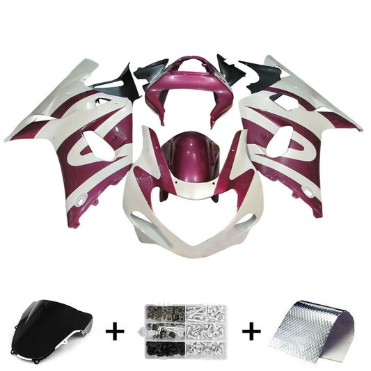 Amotopart Suzuki GSXR1000 2000-2002 K1 K2 Kit carena Carrozzeria Plastica ABS