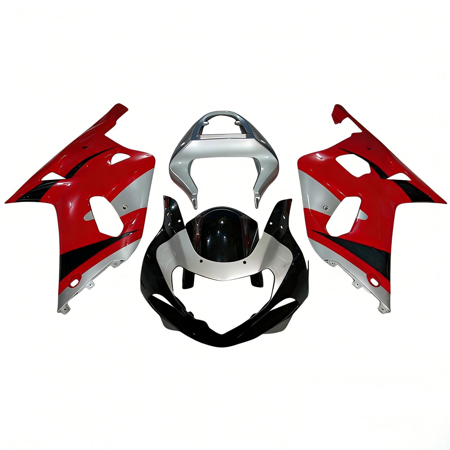 Amotopart Suzuki GSXR1000 2000-2002 K1 K2 Kit carena Carrozzeria Plastica ABS