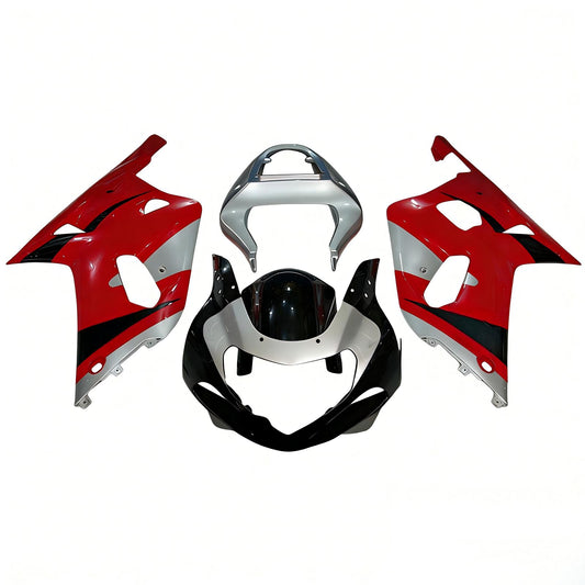 Amotopart Suzuki GSXR1000 2000-2002 K1 K2 Kit carena Carrozzeria Plastica ABS