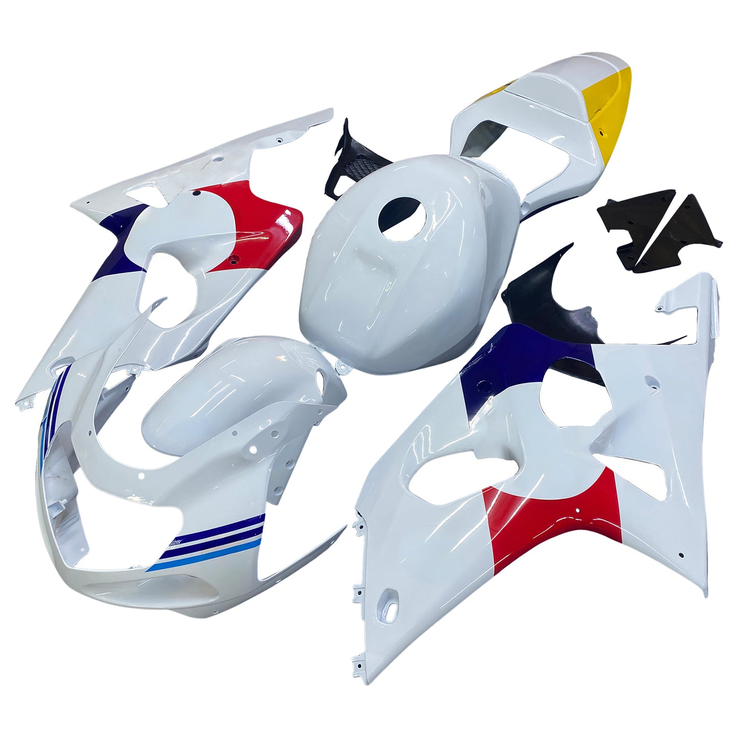 Amotopart Suzuki GSXR1000 2000-2002 K1 K2 Kit carena Carrozzeria Plastica ABS