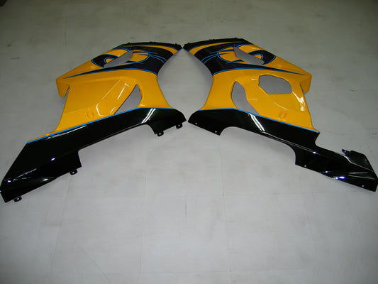 Carene 2003-2004 Suzuki GSXR 1000 Giallo &amp; Bianco Corona Racing Generico