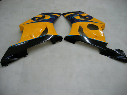 Per GSXR1000 2003-2004 Carrozzeria Carena Giallo ABS Stampato ad iniezione Plastica Set Generico