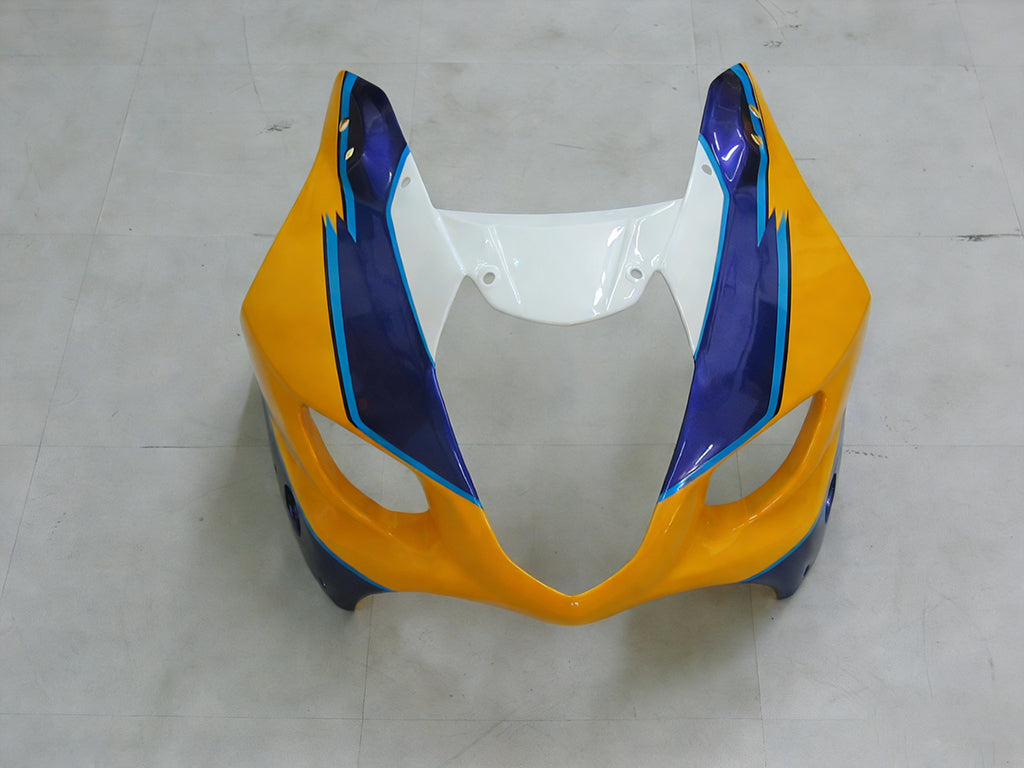 Carene 2003-2004 Suzuki GSXR 1000 Giallo &amp; Bianco Corona Generico