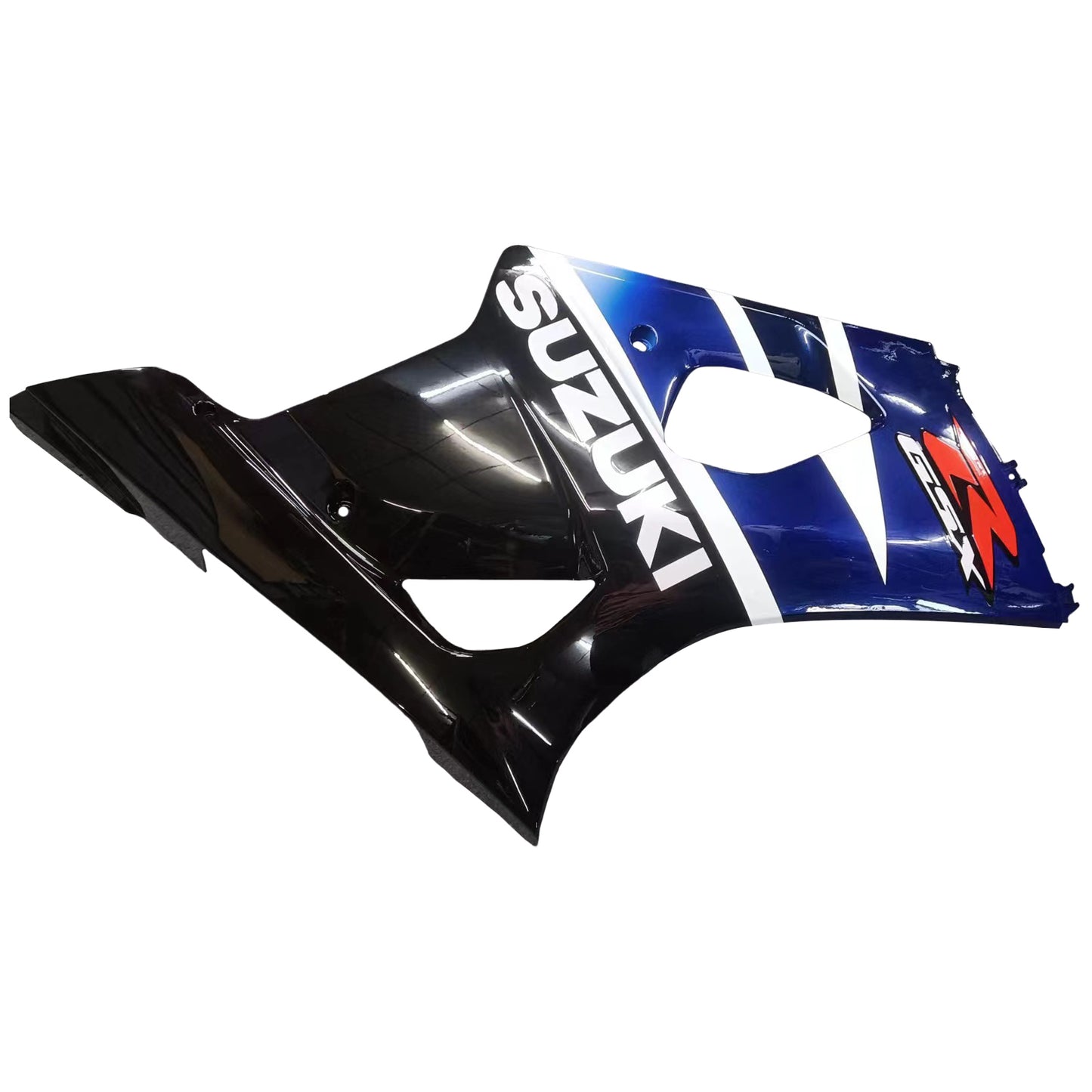 Amotopart 2003-2004 GSXR1000 Suzuki Cladding Black & Blue Kit