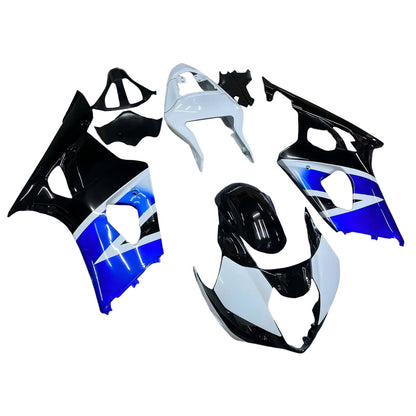 Amotopart 2003-2004 Suzuki GSXR1000 Cladding Multi White & Black Kit