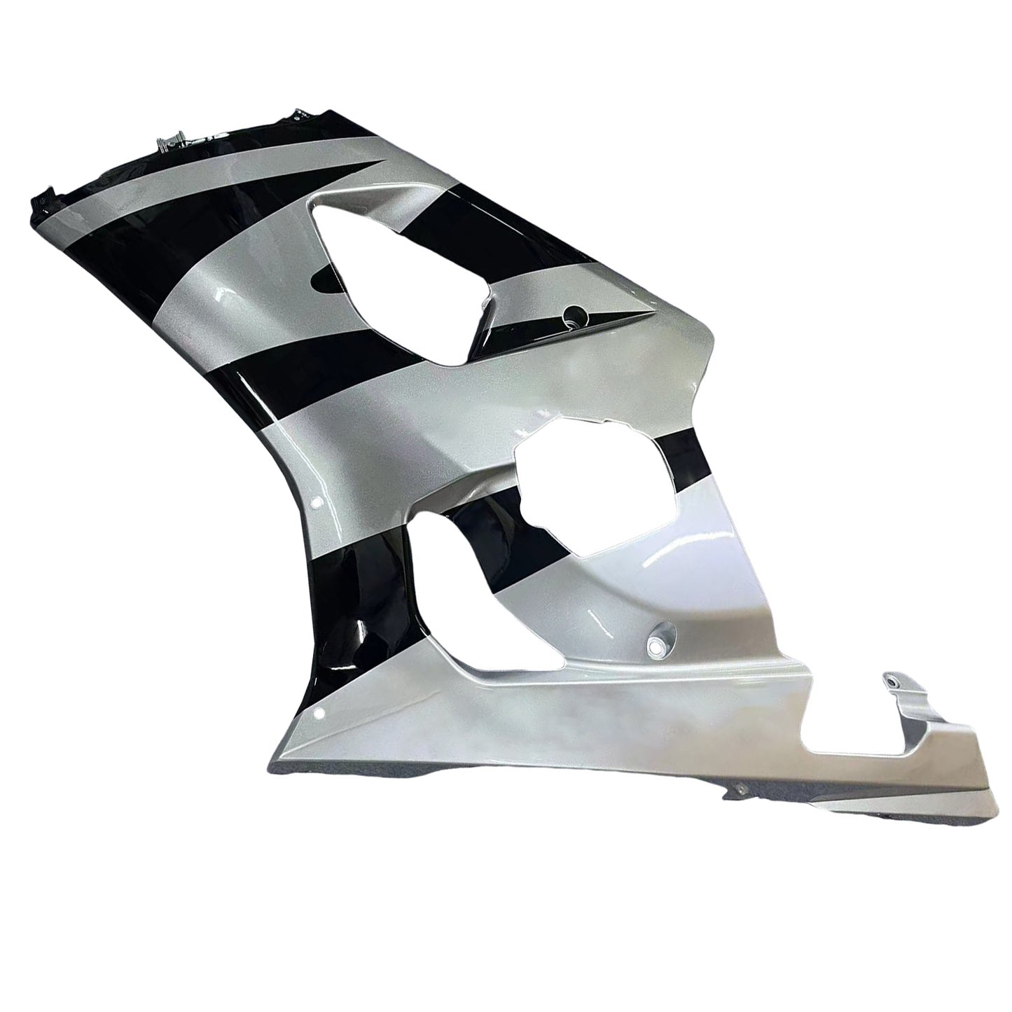Per GSXR1000 2003-2004 Carenatura per carrozzeria Set di plastica stampata ad iniezione in ABS nero Generico