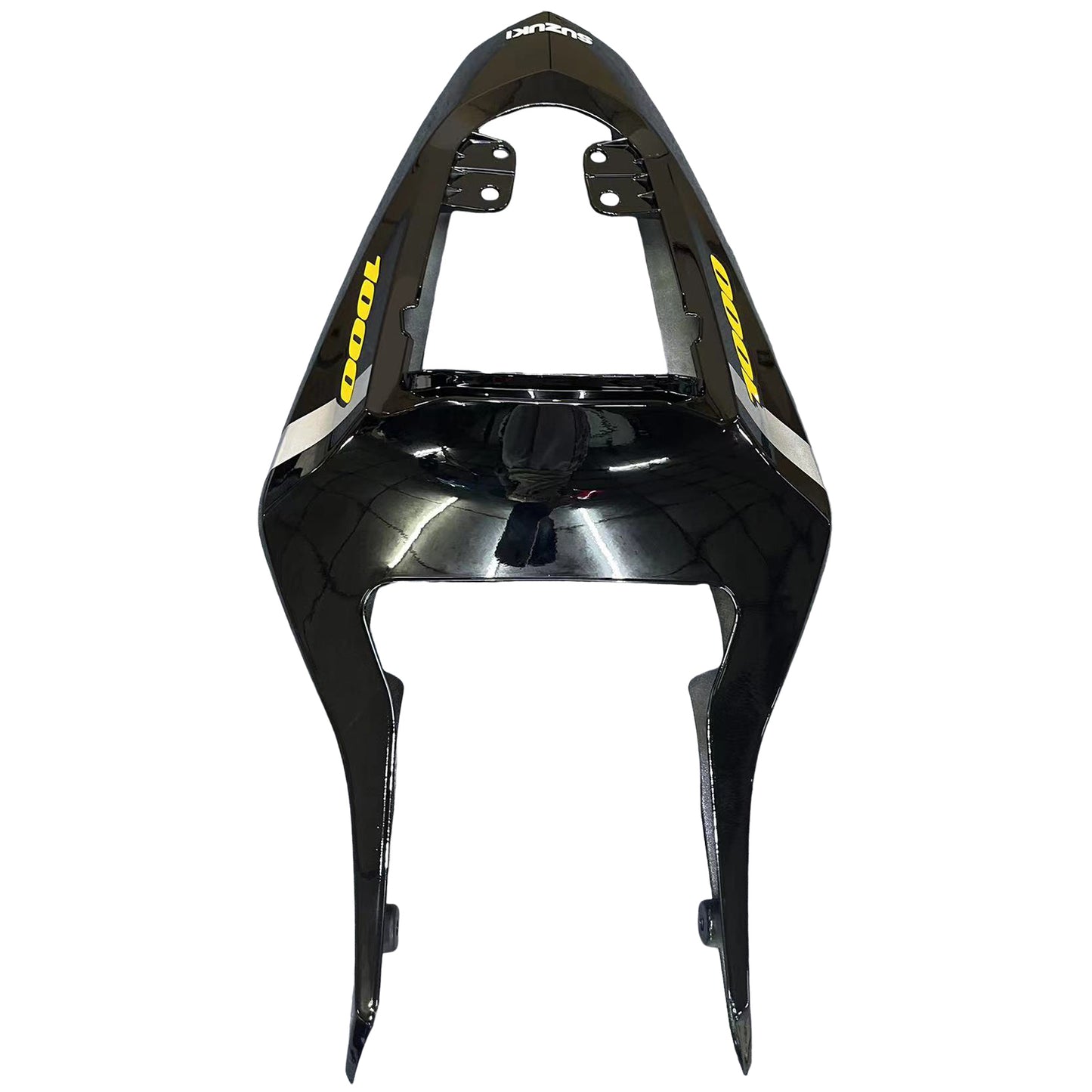 Carene 2003-2004 Suzuki GSXR 1000 Silver &amp; Black GSXR Racing Generico