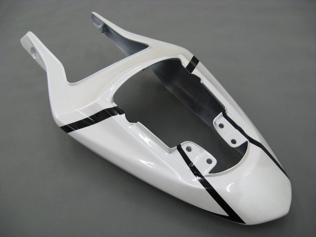 Per GSXR1000 2003-2004 Carrozzeria Carenatura ABS bianco Set plastica stampata ad iniezione Generico
