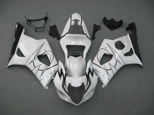 Amotopart 2003-2004 Suzuki GSXR1000 Cladding White? It Kit