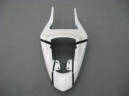 Per GSXR1000 2003-2004 Carrozzeria Carenatura ABS bianco Set plastica stampata ad iniezione Generico