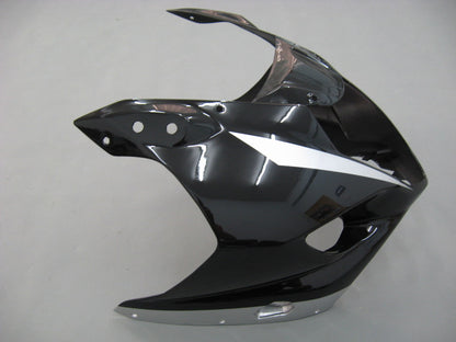 Carene 2003-2004 Suzuki GSXR 1000 Nero &amp; Bianco GSXR Racing Generico