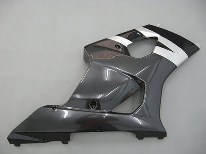 Carene 2003-2004 Suzuki GSXR 1000 Nero &amp; Bianco GSXR Racing Generico