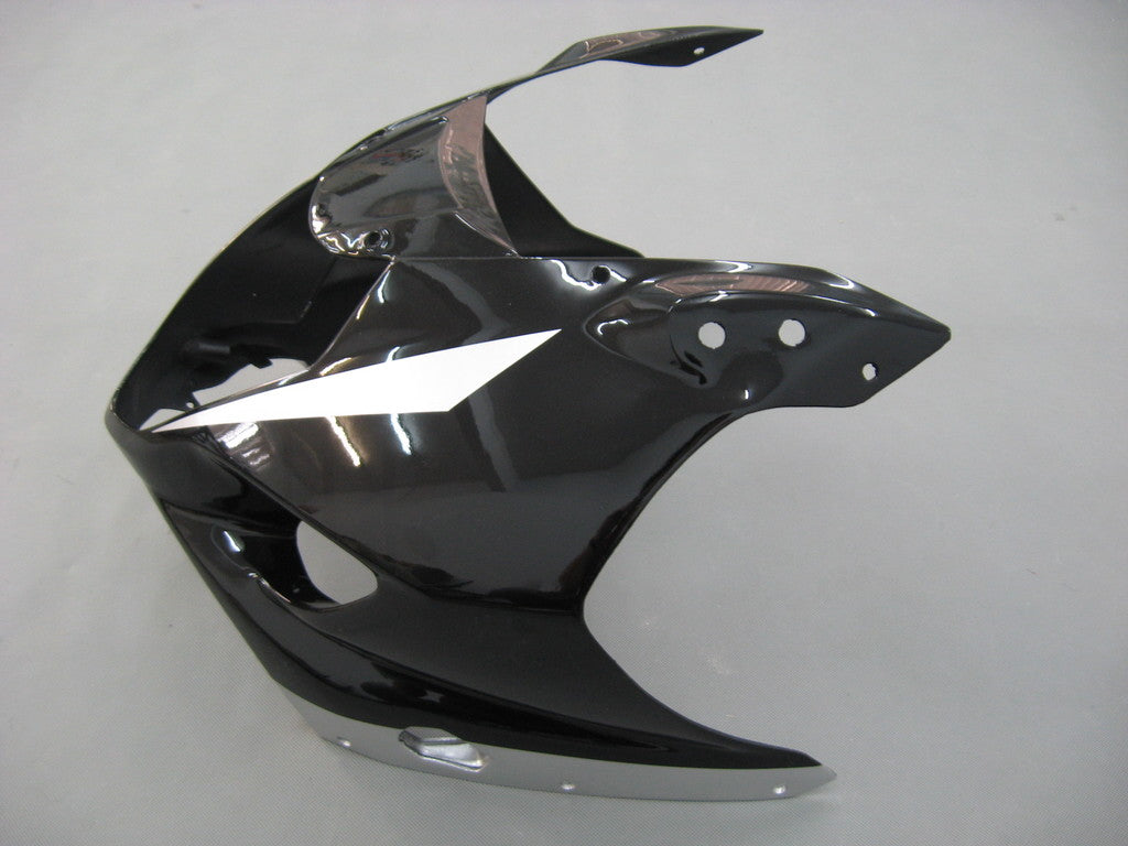 Carene 2003-2004 Suzuki GSXR 1000 Nero &amp; Bianco GSXR Racing Generico