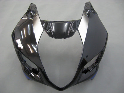 Per GSXR1000 2003-2004 Carrozzeria Carenatura Nero Blu ABS Plastica stampata ad iniezione Set Generico