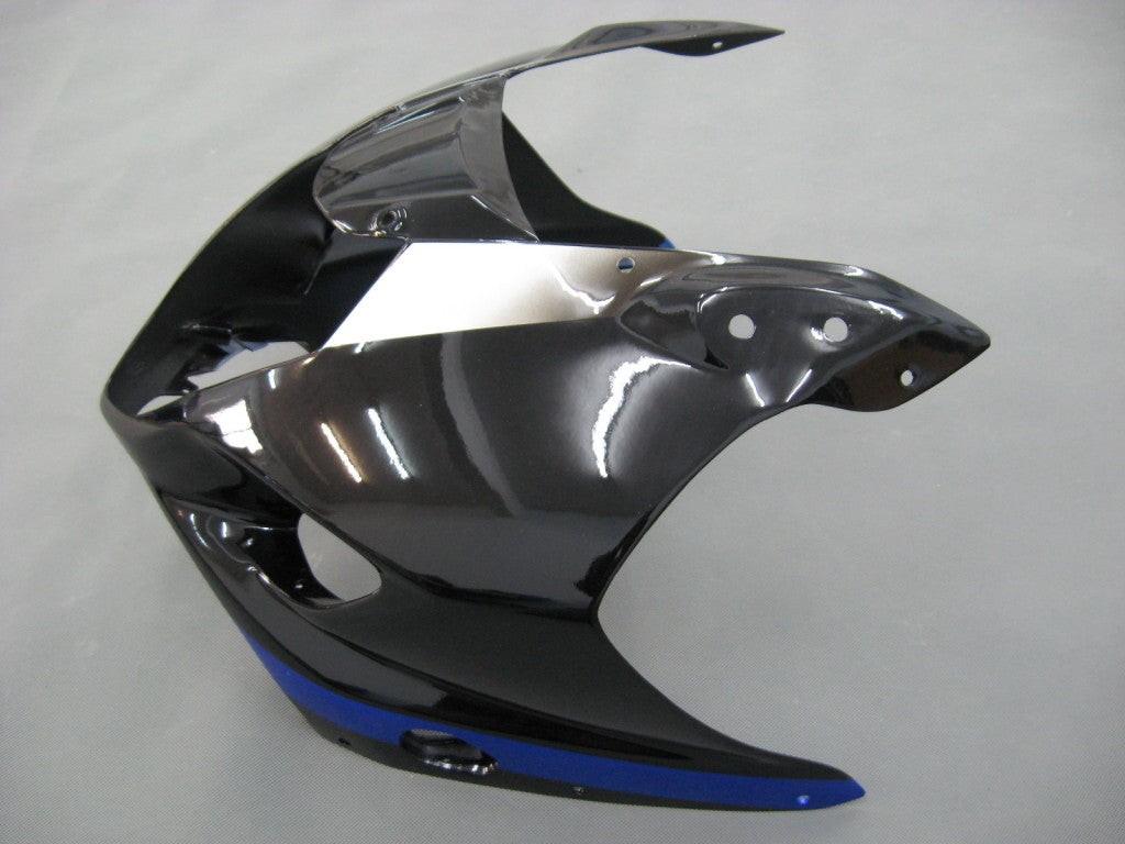 Per GSXR1000 2003-2004 Carrozzeria Carenatura Nero Blu ABS Plastica stampata ad iniezione Set Generico