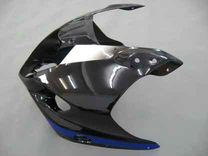Per GSXR1000 2003-2004 Carrozzeria Carenatura Nero Blu ABS Plastica stampata ad iniezione Set Generico