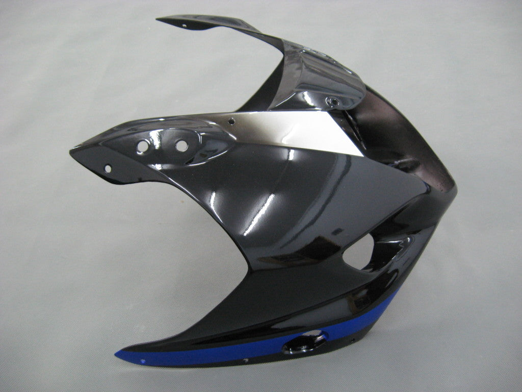 Per GSXR1000 2003-2004 Carrozzeria Carenatura Nero Blu ABS Plastica stampata ad iniezione Set Generico