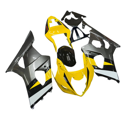 Carene 2003-2004 Suzuki GSXR 1000 Giallo &amp; Nero GSXR Racing Generico
