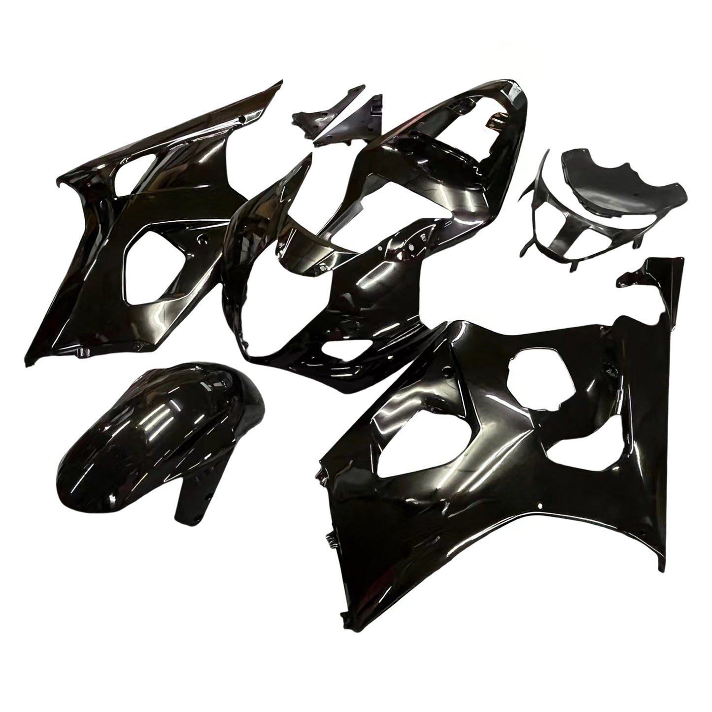 Carene 2003-2004 Suzuki GSXR 1000 Nero Suzuki Racing Generico