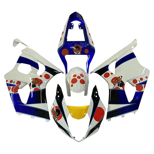 Carene 2003-2004 Suzuki GSXR 1000 multicolore pepephone Generico