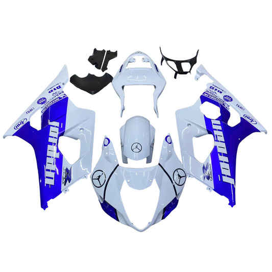Carene 2003-2004 Suzuki GSXR 1000 Bianco &amp; Blu Jordan Racing Generic