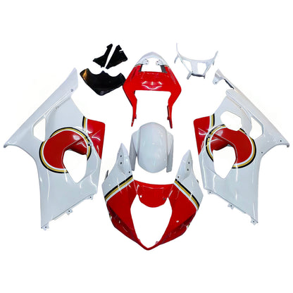Carene 2003-2004 Suzuki GSXR 1000 Bianco e Rosso Lucky Strike Generic