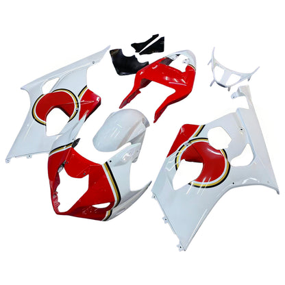 Carene 2003-2004 Suzuki GSXR 1000 Bianco e Rosso Lucky Strike Generic