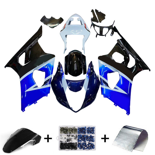 Kit carenatura per carrozzeria addominali in plastica adatta per Suzuki GSXR1000 2003-2004