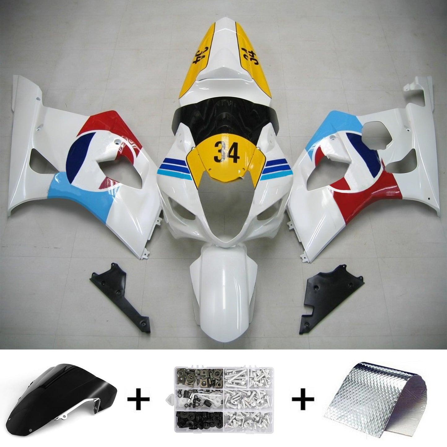 Kit carenatura Suzuki GSXR1000 2003-2004 K3