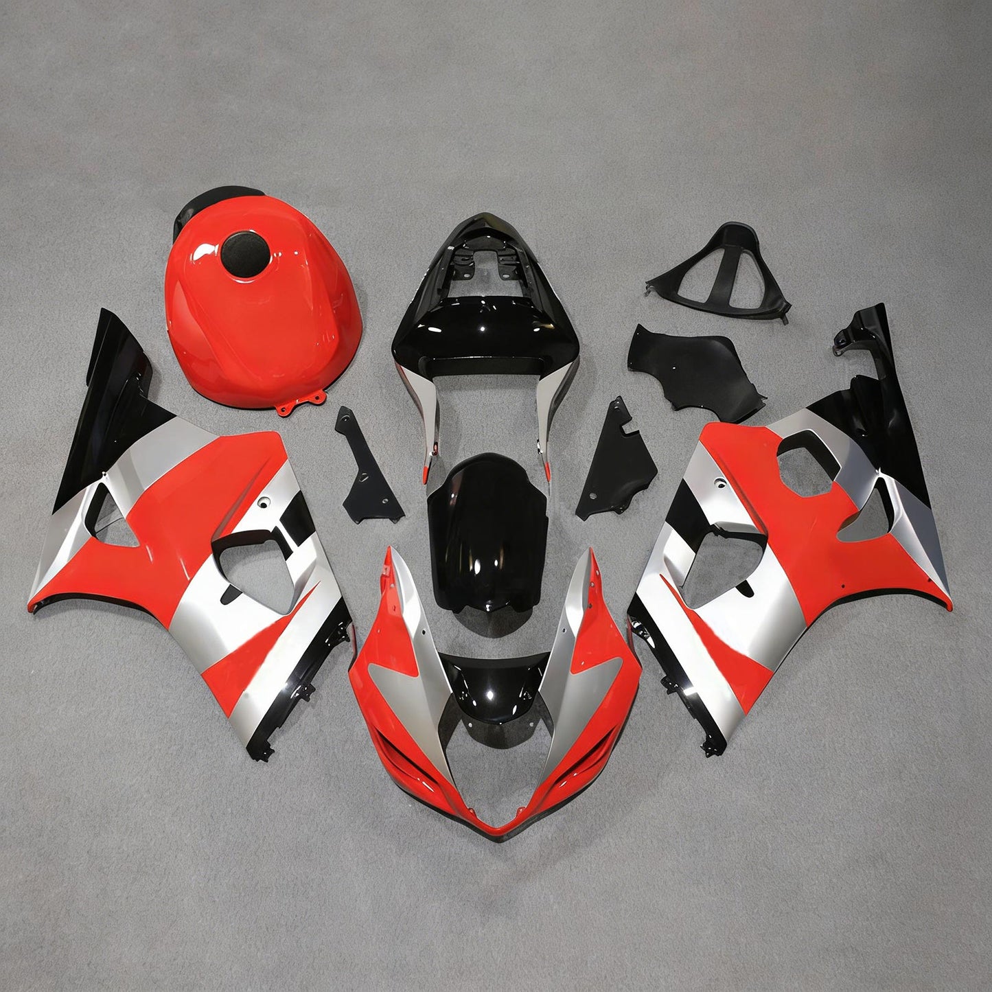 Amotopart Suzuki GSXR1000 2003-2004 K3 Kit carena Carrozzeria Plastica ABS