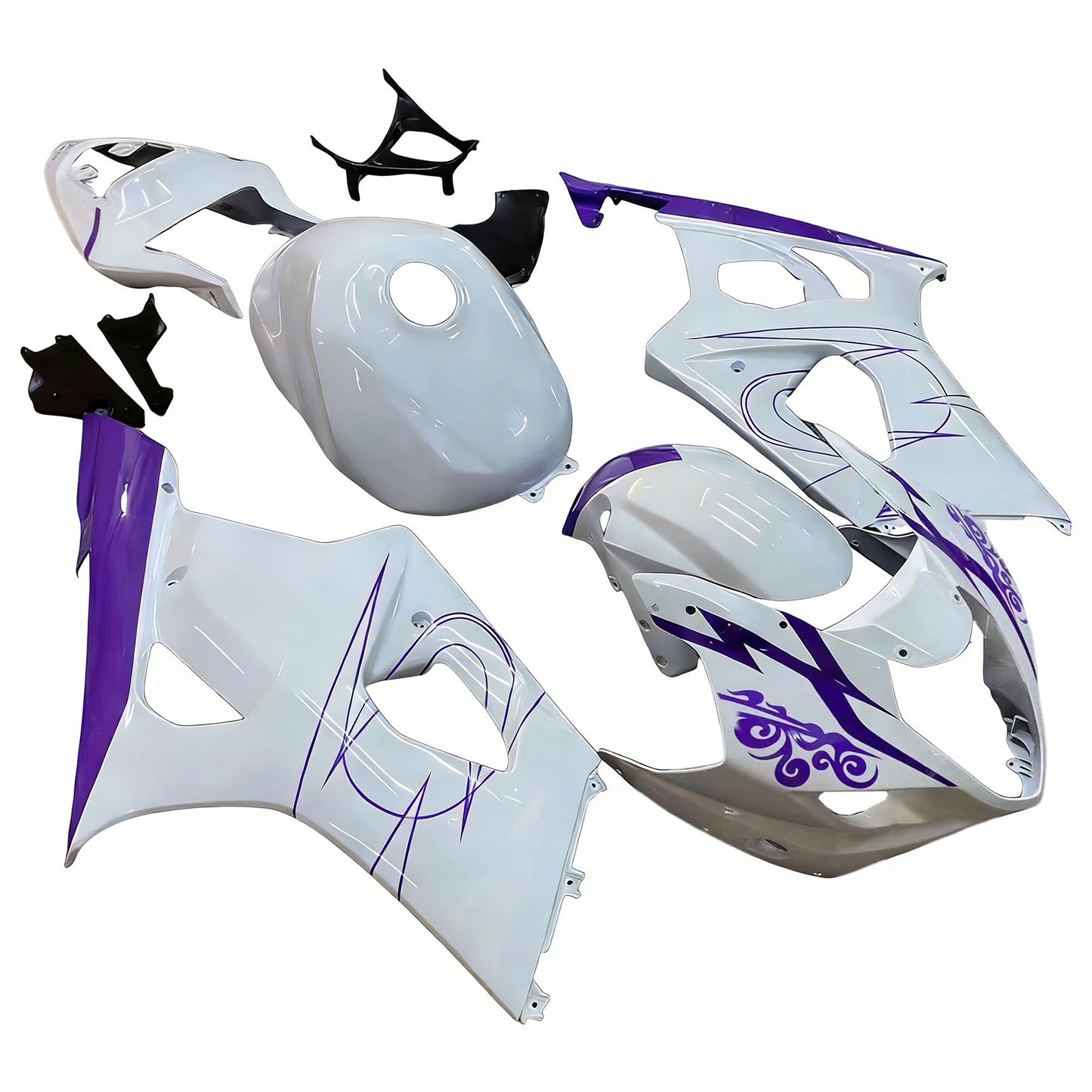 Amotopart Suzuki GSXR1000 2003-2004 K3 Kit carena Carrozzeria Plastica ABS