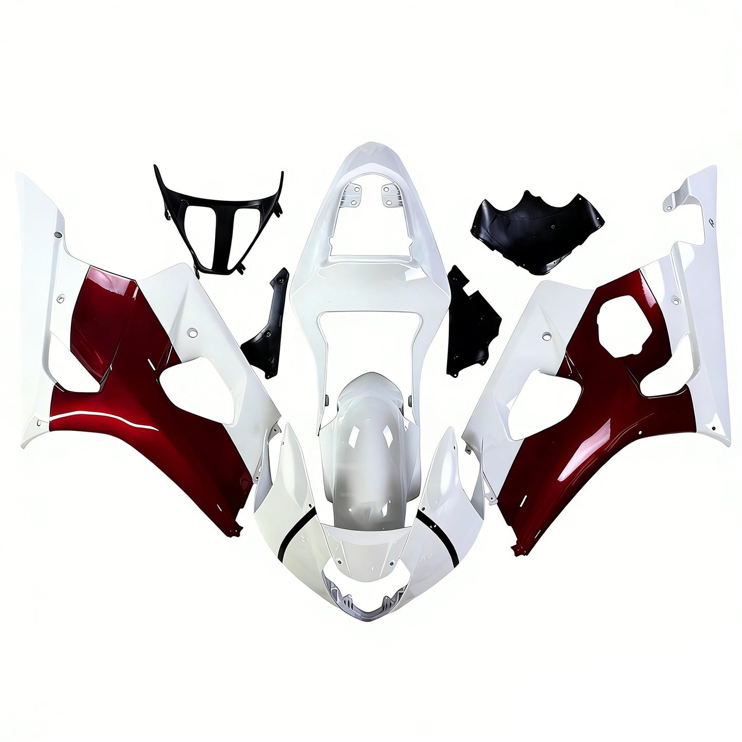 2003-2004 Suzuki GSXR1000 K3 Kit carenatura iniezione Carrozzeria Plastica ABS
