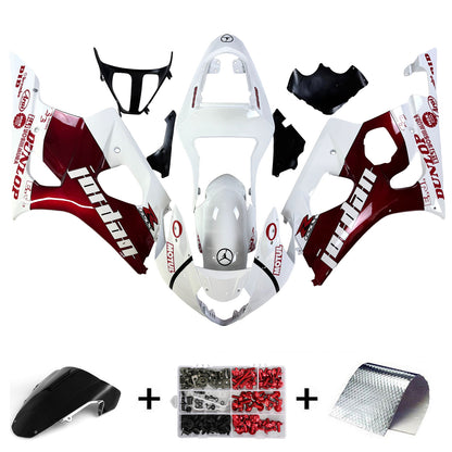 2003-2004 Suzuki GSXR1000 K3 Kit carenatura iniezione Carrozzeria Plastica ABS