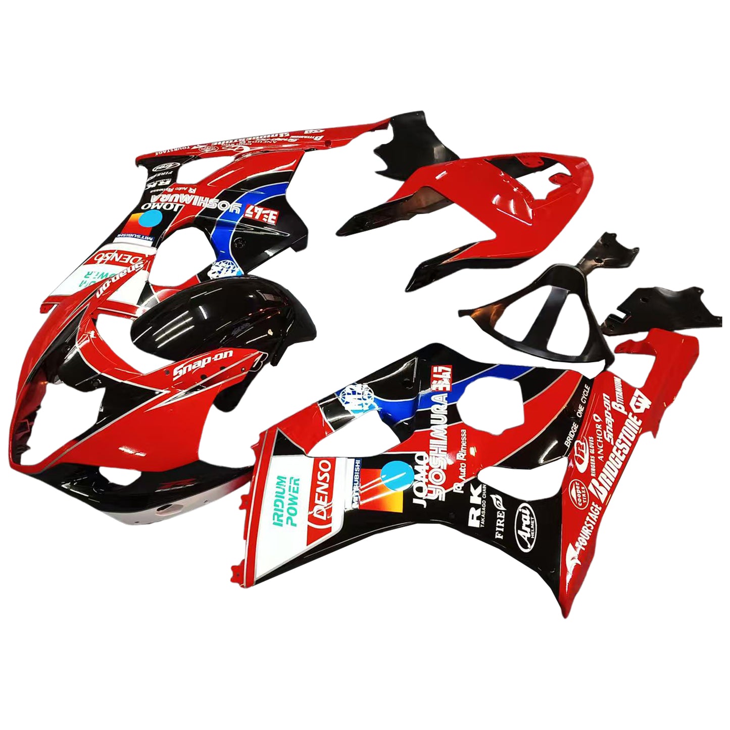 2003-2004 Suzuki GSXR1000 K3 Kit carenatura iniezione Carrozzeria Plastica ABS