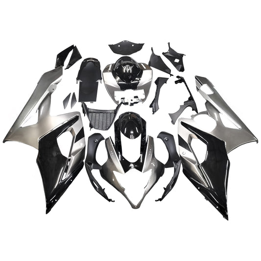Per GSXR1000 2005-2006 Carenatura per carrozzeria Set di plastica stampata ad iniezione in ABS nero Generico