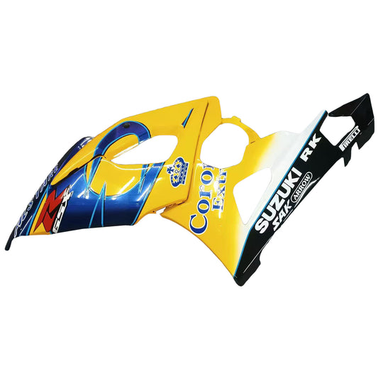 Per GSXR1000 2005-2006 Carrozzeria Carena Giallo ABS Stampato ad iniezione Plastica Set Generico