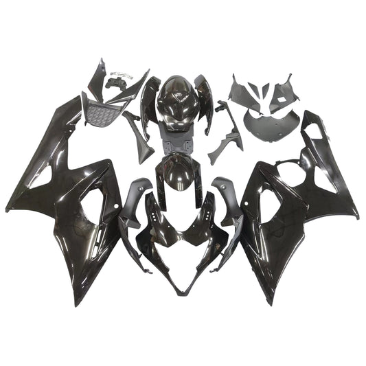Per GSXR1000 2005-2006 Carenatura per carrozzeria Set di plastica stampata ad iniezione in ABS nero Generico